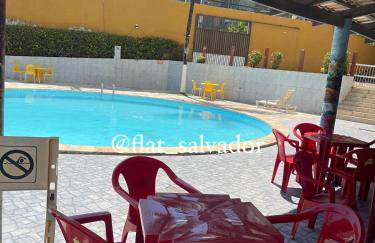 Flat Jardim de Alah completo beira mar piscina - Foto 18