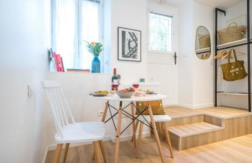 Eiffel Tower studio with terrace and AC - Foto 12