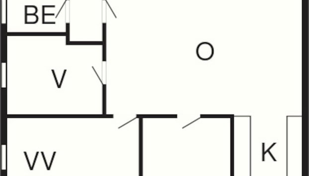 6 Person Holiday Home on a Holiday Park in Blavand - Foto 2, Plano