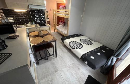 Studio au pied des pistes avec accès privé par son balcon - Foto 14