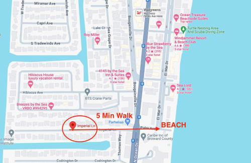 New Royal 80ft Waterfront Wlk2Beach HotPool Spa KitchenBBQ - Foto 16