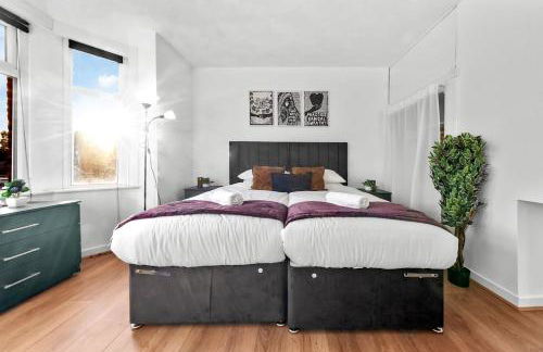 Spacious 3 beds home Close to Southampton GENERAL HOSPITAL - sleep 9 - Free Parking - Pool table - 2 Large TVs - Foto 46