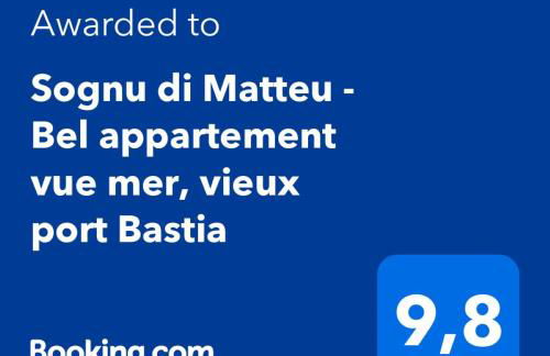 Sognu di Matteu - Bel appartement entièrement climatisé - vue mer, vieux port Bastia - Photo 4