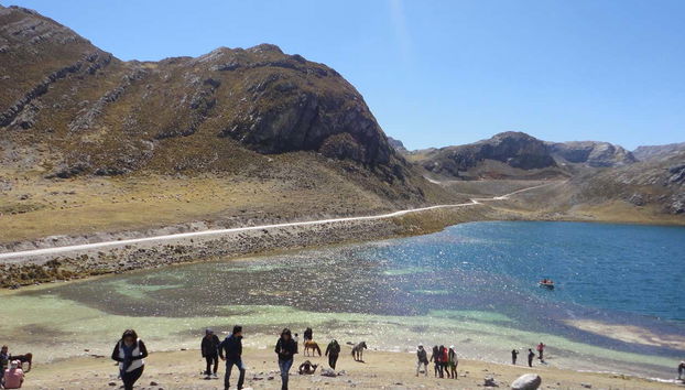 Visitando las lagunas