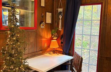 Vintage Lovers` Cabin with Jacuzzi & Lake Access - Foto 25