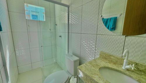 Bela acomodação em jacuipe com churrasqueira, piscina, mesa de sinuca e três quartos, dois sendo suítes! Além de muito espaço por toda a área! - Foto 4