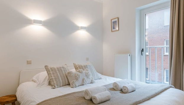 Stunning Apartment With Side Sea View in Koksijde - Foto 4, Habitación