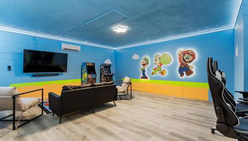 5BR Themed Pool Home Near Disney World - Foto 4, Game Room