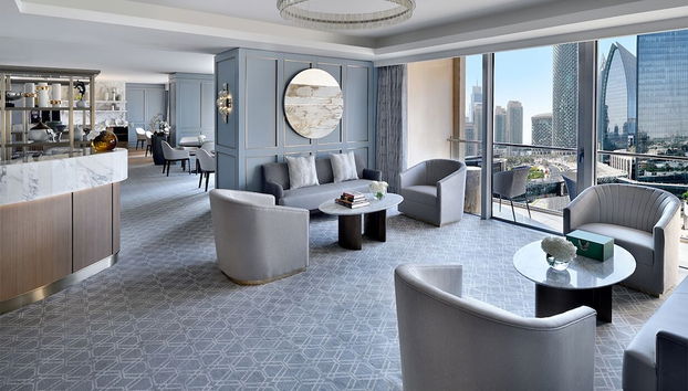 Sitzecke in der Lobby