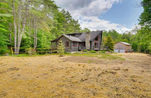 A-Frame Log Home with Game Room Near Lake George! - Foto 41