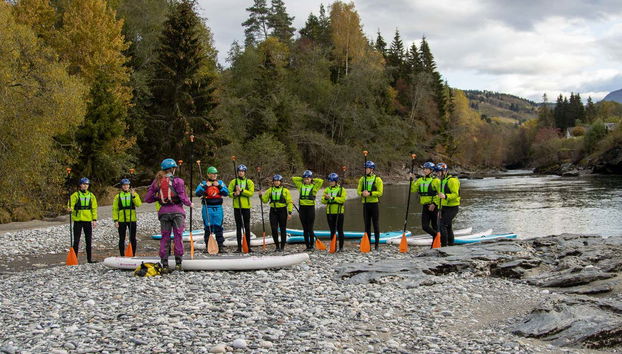 Aquecendo antes de começar a atividade