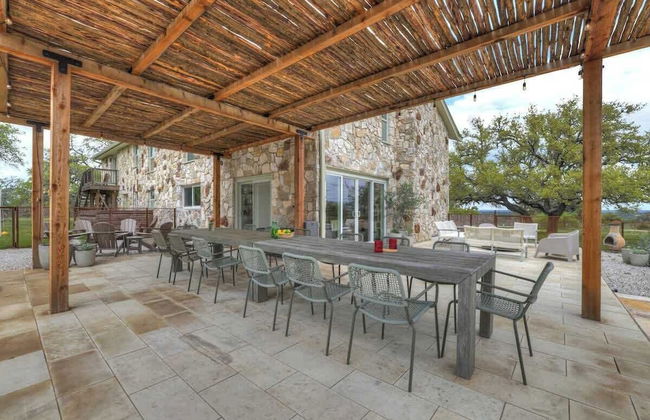 Grasslands Pool Hot Tub Hill Country Views - Foto 42