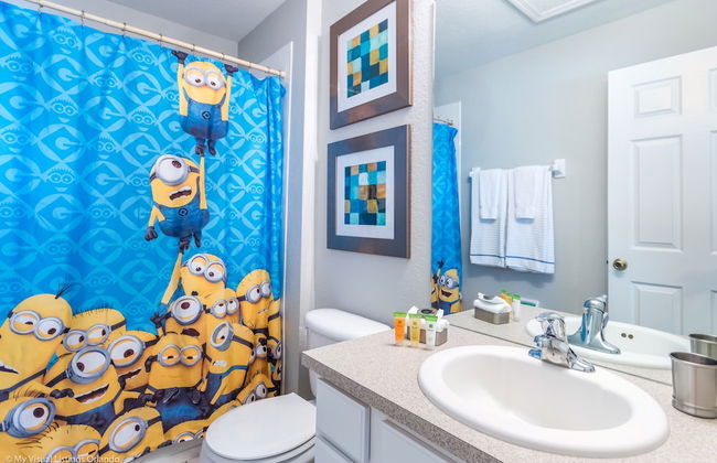 Minions Themed Bdrm, Near Disney, Free Water Park! - Foto 17