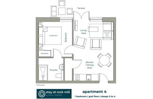 Rock Mill 1 Bed Apartment 4 - Foto 65