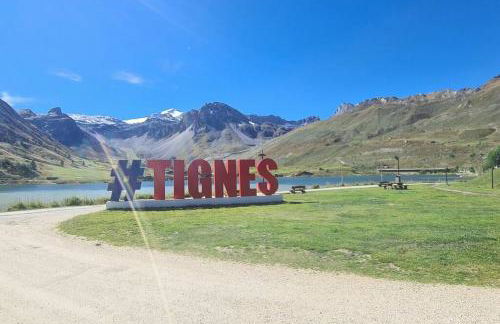 Au 6ème ciel Tignes 2100m - Vue Lac & Montagnes - Proche pistes - 2 adultes et 2 enfants - Foto 43