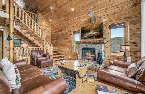 Epic Mountain Views, Hot Tub, Game Room, Sleeps 10 - Foto 6