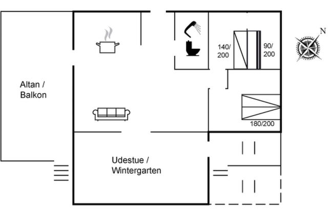 3 bedroom House in Broager with terrace - Photo 2