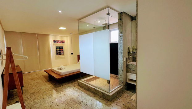 Villa Azul Mar: Sofisticação e Refúgio na Enseada - Foto 4, Habitación