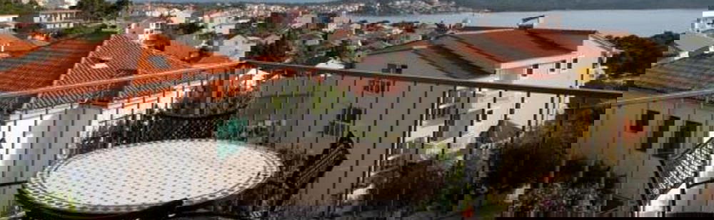 Modern Trogir Sea View Apartment - Foto 1, Terraza o patio