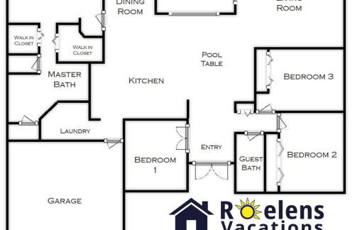 Modern, Luxurious, Waterfront home with Heated Pool - Villa Dock Holiday - Roelens Vacations - Foto 65