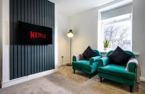 Homely 2 Bed Close to Leeds City Center by 53 Degrees Property, Sleeps 3 - Foto 3