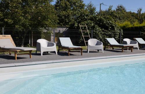 Maison Coz Campagne Calme Piscine - Foto 4
