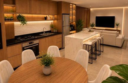 Apartamentos a 1km Oktoberfest Blumenau - Foto 44