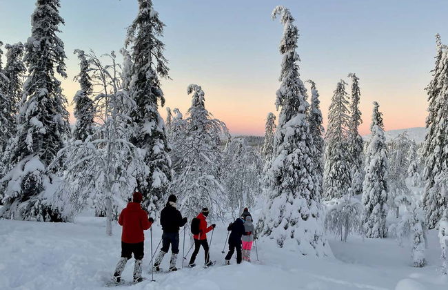 Balade en raquettes à neige dans le Parc Pallas-Yllästunturi - Photo 2