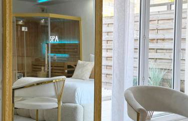 Private suite with jacuzzi sauna and garden - Foto 25