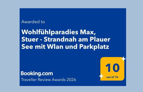 Wohlfühlparadies Max, Stuer - Strandnah am Plauer See mit Wlan und Parkplatz - Photo 50