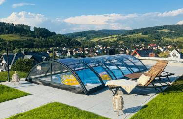 Apartament Krynica-Zdrój - Powroźnik -Muszyna- Dom na wzgórzu- House on the hill z basenem - Foto 2