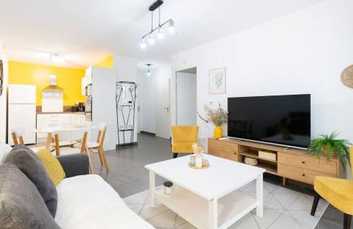 Le Barcelone, Beau T2, Clim, Terrasse,Centre ville - Foto 2