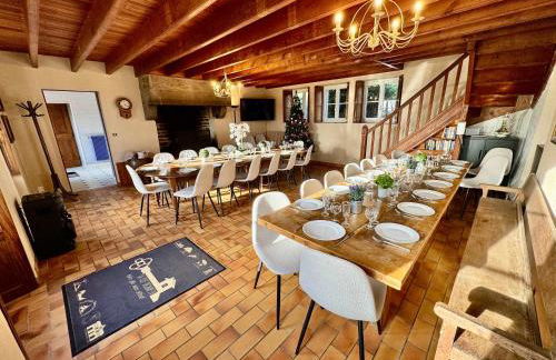 La Clef Decamp La Longère 1750 Hambye piscine grand jardin - Foto 20