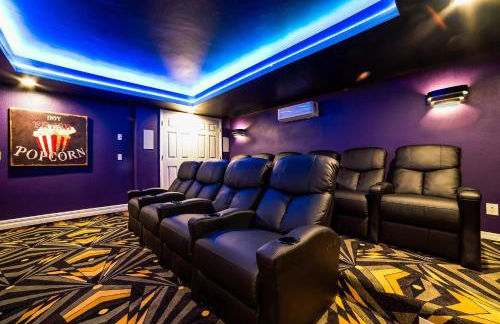 Magical Lakeview 4 Master Suites Pool Hot Tub BBQ Home Theater 2 Miles Disney - Foto 6