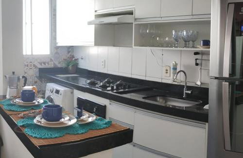 Apartamento com AR Condicionado splint, condomínio com piscina 2 Qts, próximo à praias e ao pavilhão de Carapina com portaria 24h - Foto 29