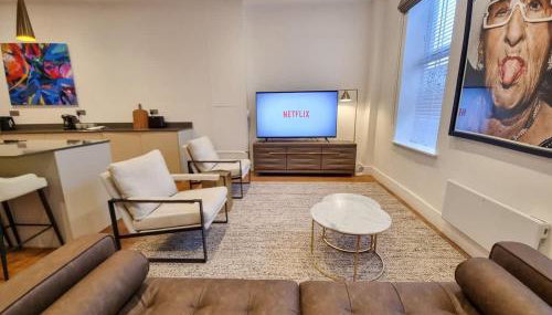 Altrincham Centre, 2 Bed, 2 Bath, Sleeps 6 - Foto 4