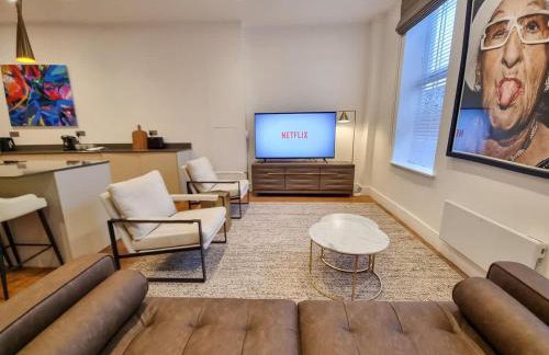 Altrincham Centre, 2 Bed, 2 Bath, Sleeps 6 - Foto 4