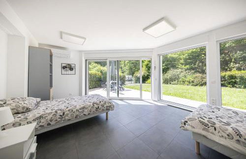 Grand Gîte Nature à Jezainville - Clim, Jardin Privé & Terrasse - 7 lits - Foto 6