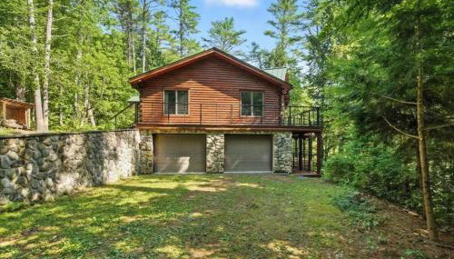 Lakefront Log Home on Huge Lake in Private Cove - Foto 5