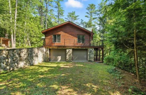 Lakefront Log Home on Huge Lake in Private Cove - Foto 5