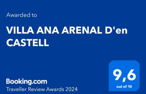 VILLA ANA ARENAL D'en CASTELL - Foto 9