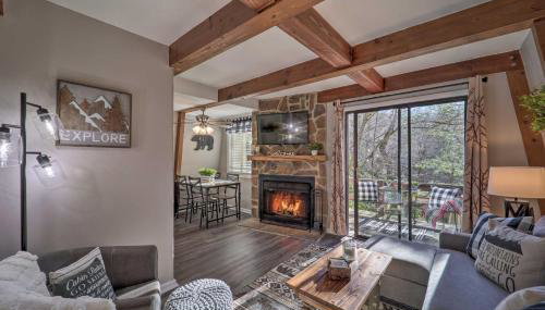 2 Mi to Dtwn Banner Elk! Couples Retreat with Deck - Foto 4