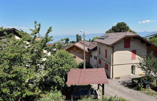 Apt type 3 en Duplex sur EVIAN les Bains vue lac - Foto 8