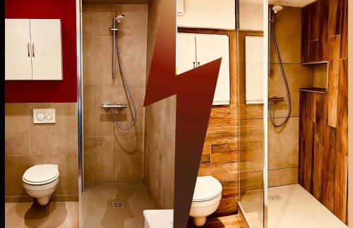 Le Duo Forézien - 2 Apts au RDC côte à côte - Proche gare et centre - Wifi - Foto 9