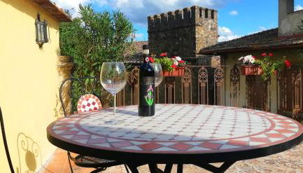 La Terrazza sul Borgo - Montefioralle Apartment - Foto 5, Garden view