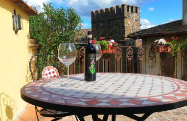 La Terrazza sul Borgo - Montefioralle Apartment - Foto 5