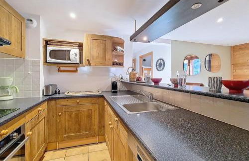 Bel appartement spacieux 10 pers, balcon, parking, proche pistes - FR-1-344-771 - Foto 5