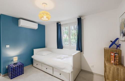 3 chambres - Parking - Clim - moins de 800m de la plage - Foto 9