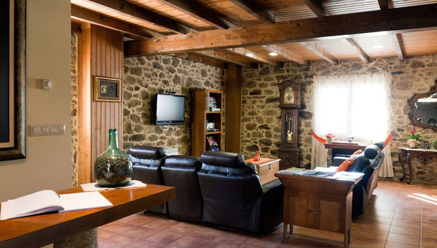 Coin salon dans le hall