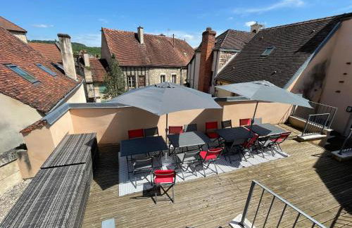 Montbard appartements au centre historique chez Delphine et Guillaume - Foto 6